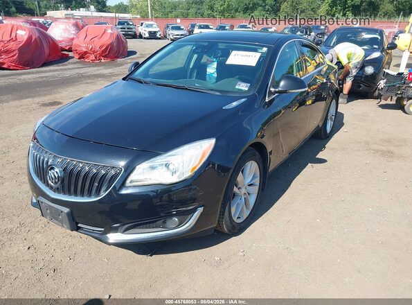 2G4GT5GX7G9205896 2016 BUICK REGAL Black Вид спереду