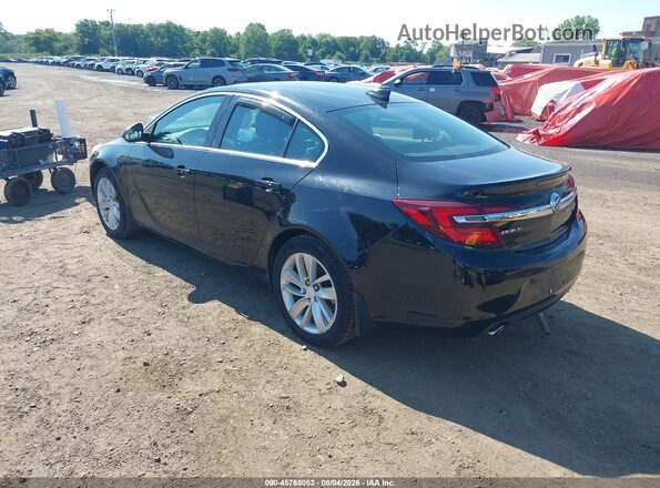 2G4GT5GX7G9205896 2016 BUICK REGAL Black Задня ліва чверть
