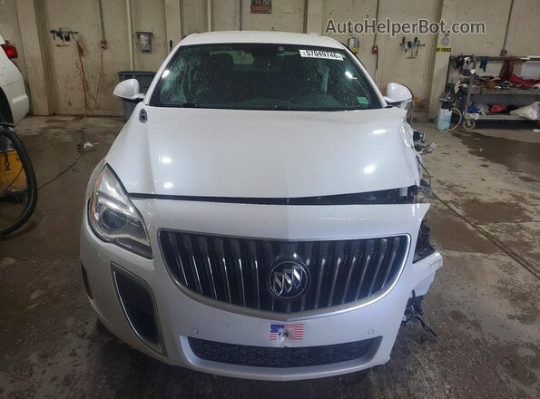 2G4GU5GX8H9110729 2017 BUICK REGAL White Front view