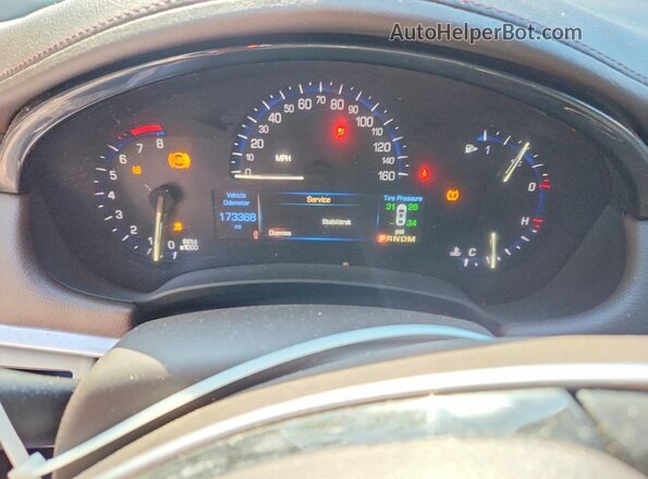 2G61L5S34G9100847 2016 CADILLAC XTS Tan ხელსაწყოთა პანელის ხედი