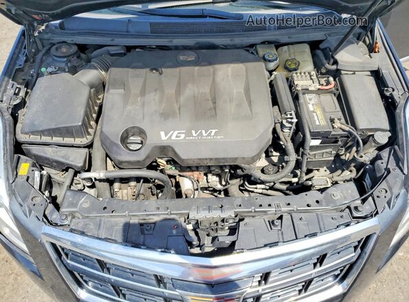 2G61M5S30H9133603 2017 CADILLAC XTS Gray Vista interior trasera