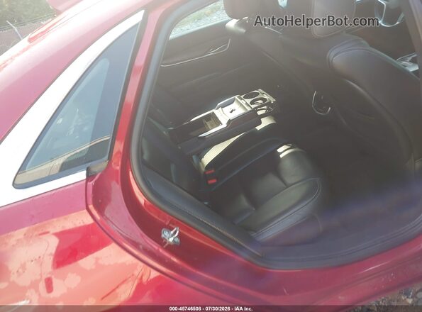 2G61M5S30K9116730 2019 CADILLAC XTS Red Vista de la etiqueta del VIN