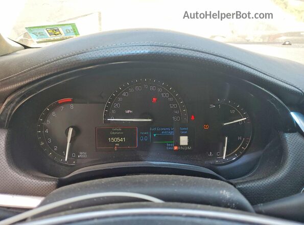 2G61M5S32J9143829 2018 CADILLAC XTS Black ხელსაწყოთა პანელის ხედი