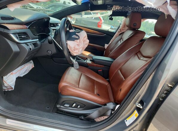 2G61M5S32K9119192 2019 CADILLAC XTS Gray Вид салону спереду