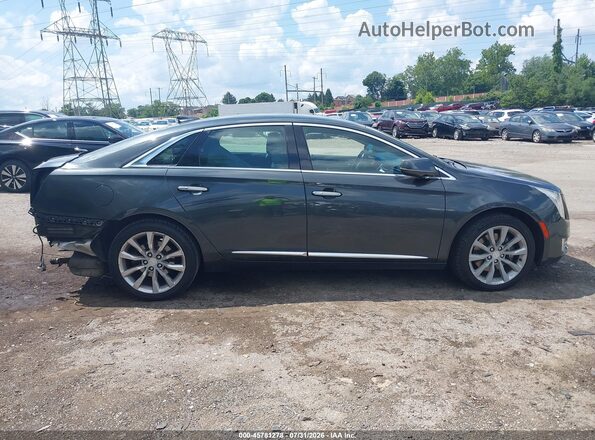 2G61M5S34H9144698 2017 CADILLAC XTS Gray Вид задньої частини салону