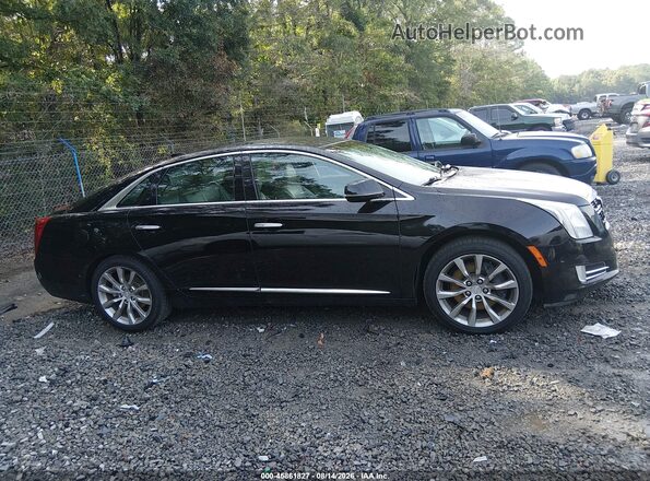 2G61M5S34H9160450 2017 CADILLAC XTS Black Rear interior view