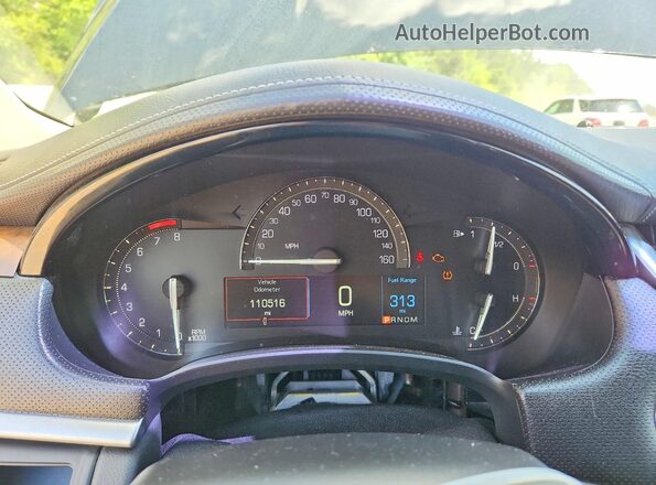 2G61M5S34J9154797 2018 CADILLAC XTS Black Instrument cluster view