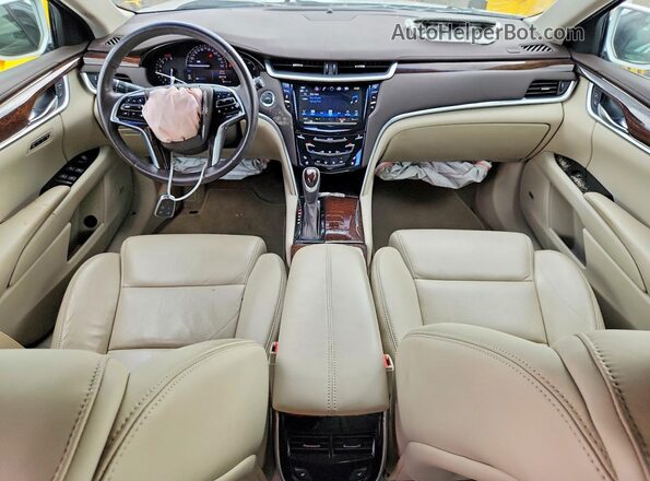 2G61M5S36H9108575 2017 CADILLAC XTS White Dashboard view
