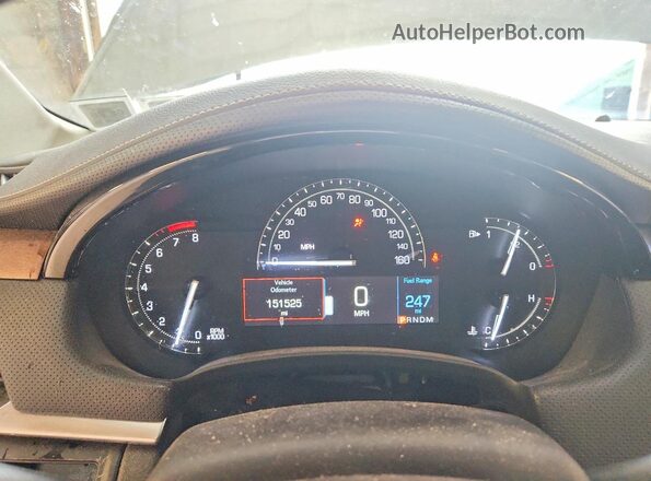 2G61M5S37K9118460 2019 CADILLAC XTS Silver Widok zestawu wskaźników