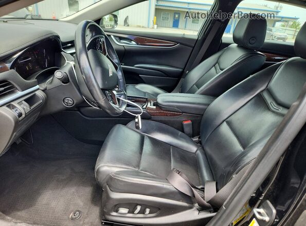 2G61M5S38H9141514 2017 CADILLAC XTS Black წინა სალონის ხედი