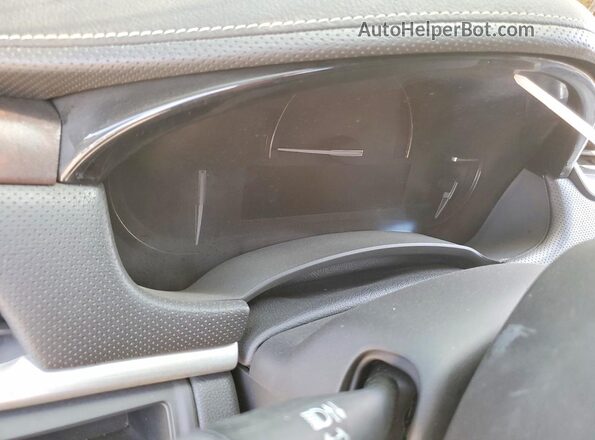 2G61M5S38K9150706 2019 CADILLAC XTS Black Вид щитка приладів