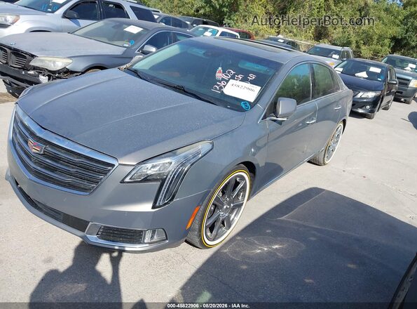 2G61M5S39J9136702 2018 CADILLAC XTS Gray Передня ліва чверть