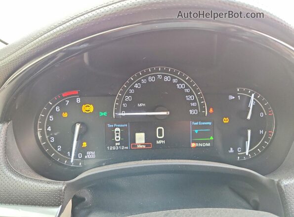 2G61M5S3XK9100115 2019 CADILLAC XTS Silver ხელსაწყოთა პანელის ხედი