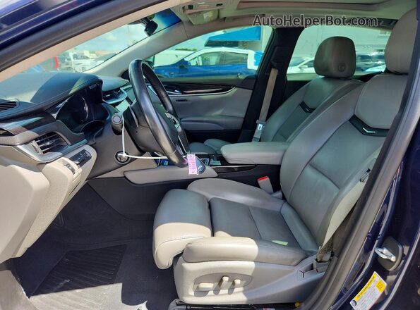 2G61P5S36G9178177 2016 CADILLAC XTS Blue წინა სალონის ხედი