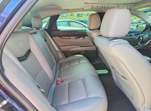2G61P5S36G9178177 2016 CADILLAC XTS Blue უკანა სავარძლების ხედი