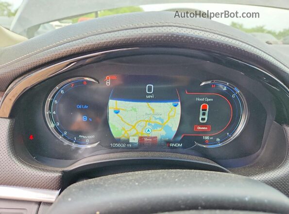 2G61R5S30K9143847 2019 CADILLAC XTS Black Vista del cuadro de instrumentos