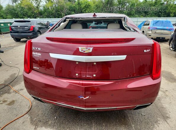 2G61V5S83H9162232 2017 CADILLAC XTS Red Вид ззаду