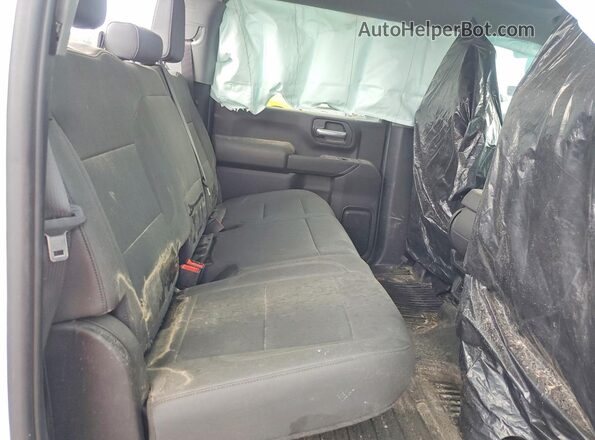 2GC1ALE74S1178395 2025 CHEVROLET SILVERADO White Rear seats view