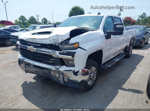 2GC1KNE70T1140141 2026 CHEVROLET SILVERADO White წინა მარცხენა ხედი სამი მეოთხედიდან