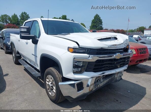 2GC1KNE70T1140141 2026 CHEVROLET SILVERADO White უკანა სალონის ხედი