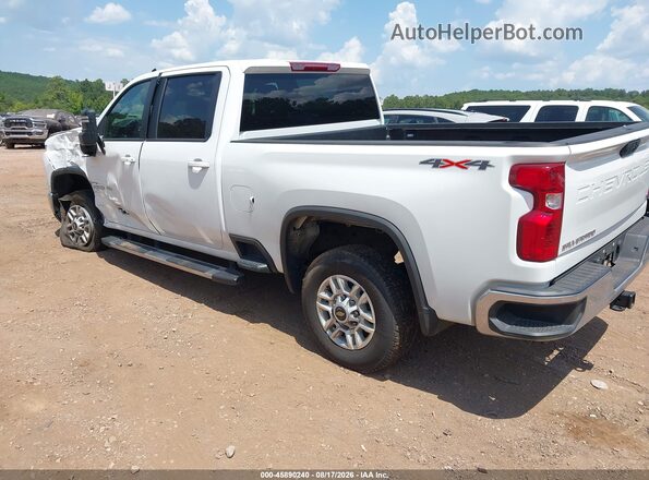 2GC1KNE7XS1233005 2025 CHEVROLET SILVERADO White Հետևի ձախ