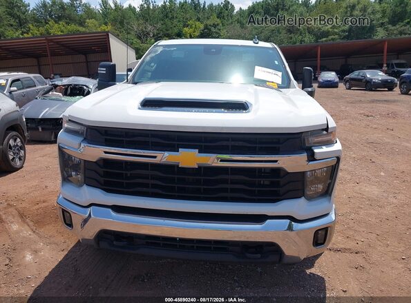 2GC1KNE7XS1233005 2025 CHEVROLET SILVERADO White Սարքավորումների վահանակի տեսք