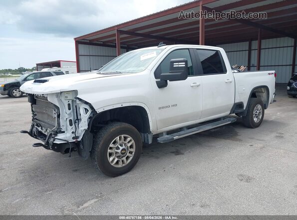 2GC1KNEY0S1221633 2025 CHEVROLET SILVERADO White Vista tres cuartos delantera izquierda