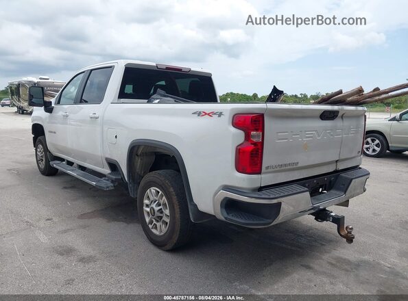 2GC1KNEY0S1221633 2025 CHEVROLET SILVERADO White Trasero izquierdo