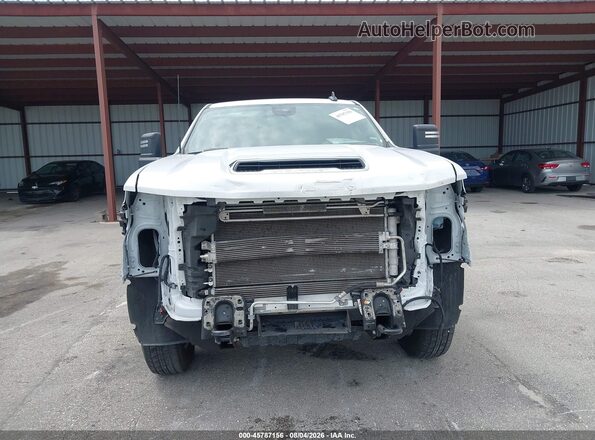 2GC1KNEY0S1221633 2025 CHEVROLET SILVERADO White Vista interior trasera