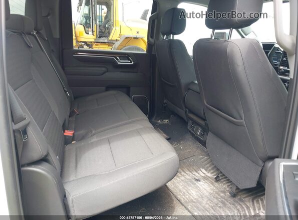 2GC1KNEY0S1221633 2025 CHEVROLET SILVERADO White Vista de la etiqueta del VIN