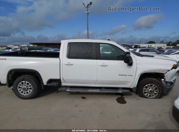 2GC1KNEY0S1233913 2025 CHEVROLET SILVERADO White Rear interior view
