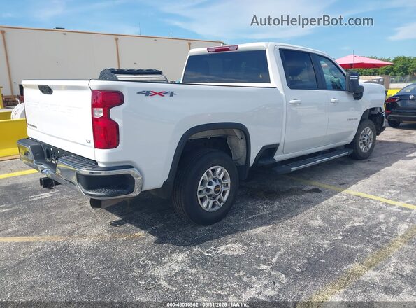 2GC1KNEY9S1233473 2025 CHEVROLET SILVERADO Белый Задняя правая четверть