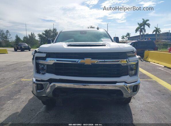2GC1KNEY9S1233473 2025 CHEVROLET SILVERADO Белый Вид задней части салона