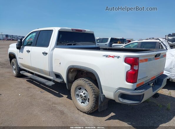 2GC1YLE75P1707162 2023 CHEVROLET SILVERADO White Задня ліва чверть