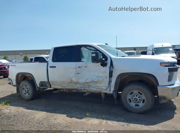 2GC1YLE75P1707162 2023 CHEVROLET SILVERADO White Вид задньої частини салону