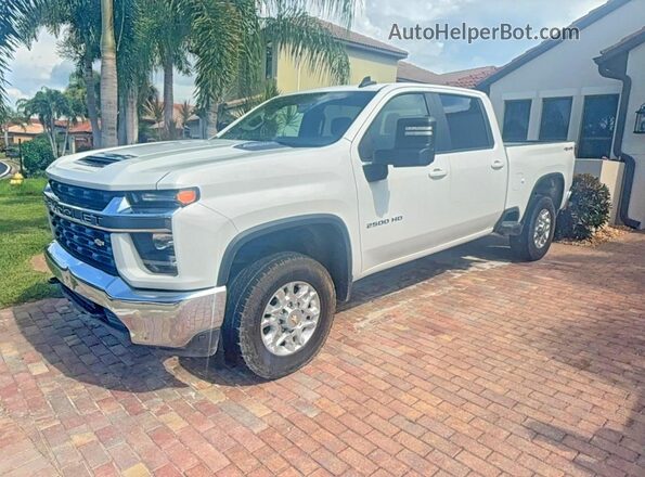 2GC1YNEY5N1225096 2022 CHEVROLET SILVERADO White უკანა მარცხენა