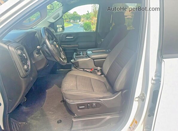 2GC1YNEY5N1225096 2022 CHEVROLET SILVERADO White წინა ხედი