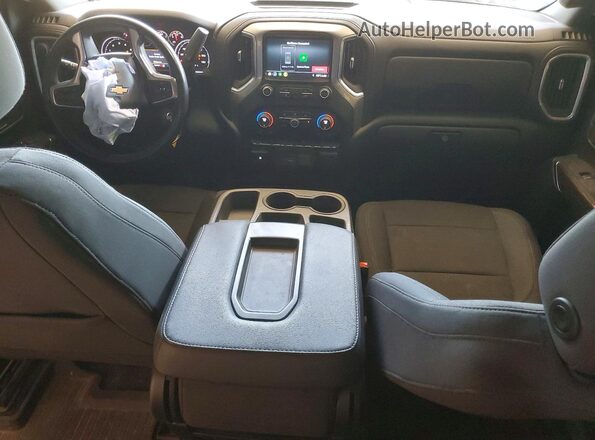 2GC1YNEY7P1728521 2023 CHEVROLET SILVERADO Белый Вид панели приборов