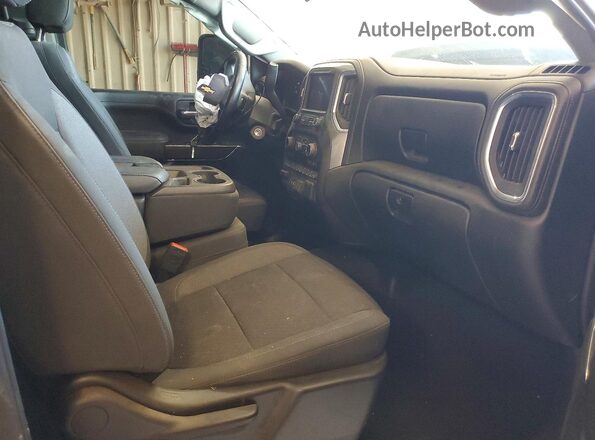 2GC1YNEY7P1728521 2023 CHEVROLET SILVERADO Белый Вид салона спереди