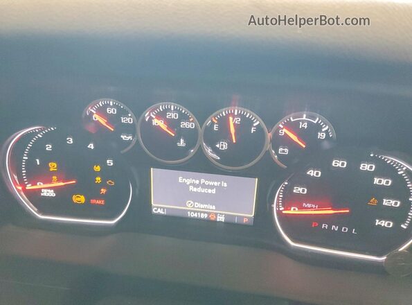 2GC1YNEY7P1728521 2023 CHEVROLET SILVERADO Белый Вид щитка приборов
