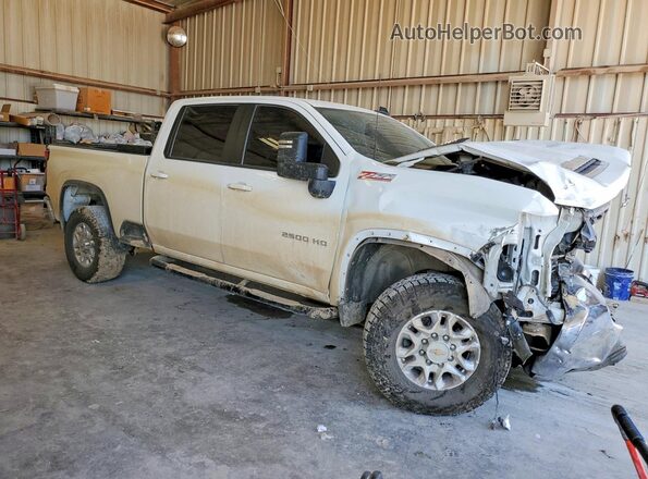 2GC1YNEY7P1728521 2023 CHEVROLET SILVERADO Белый Передняя правая четверть