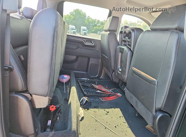 2GC1YPEY6R1147445 2024 CHEVROLET SILVERADO Black Widok tylnych siedzeń