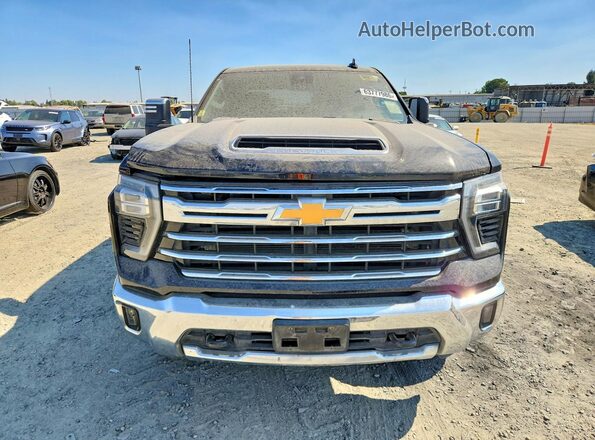 2GC1YPEY7R1146191 2024 CHEVROLET SILVERADO Черный Вид спереди