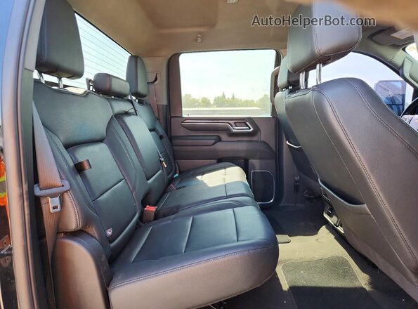 2GC1YPEY7R1146191 2024 CHEVROLET SILVERADO Черный Вид задних сидений
