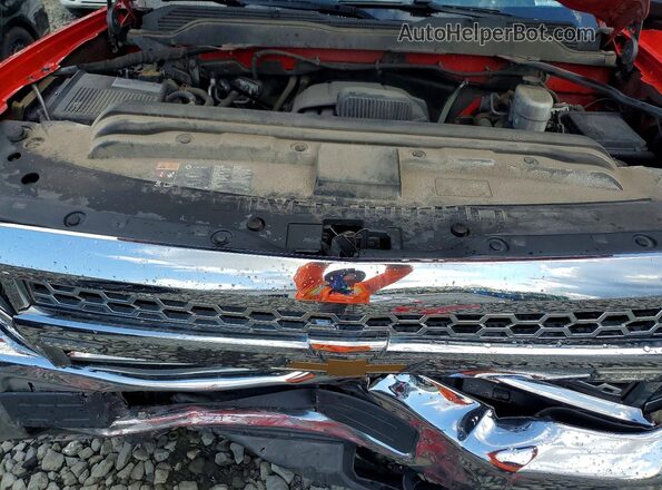 2GC2CREG8K1228555 2019 CHEVROLET SILVERADO Red Rear interior view