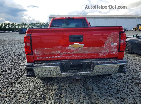 2GC2CREG8K1228555 2019 CHEVROLET SILVERADO Red Rear view