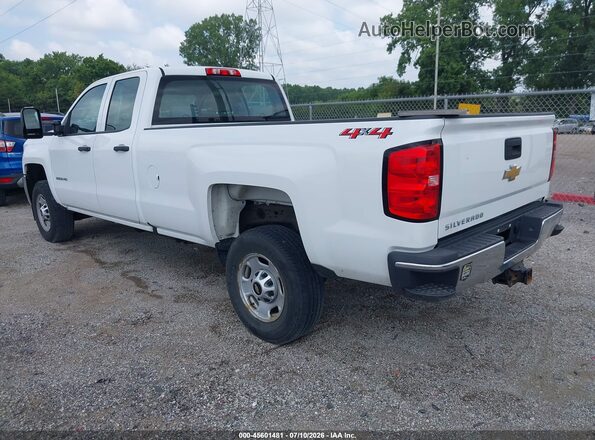 2GC2KREG0K1193447 2019 CHEVROLET SILVERADO Белый Задняя левая четверть