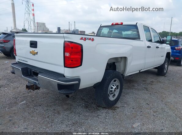 2GC2KREG0K1193447 2019 CHEVROLET SILVERADO Белый Задняя правая четверть