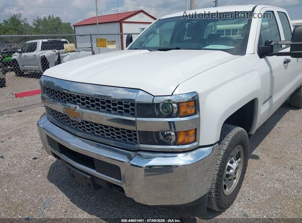 2GC2KREG0K1193447 2019 CHEVROLET SILVERADO Белый Вид спереди