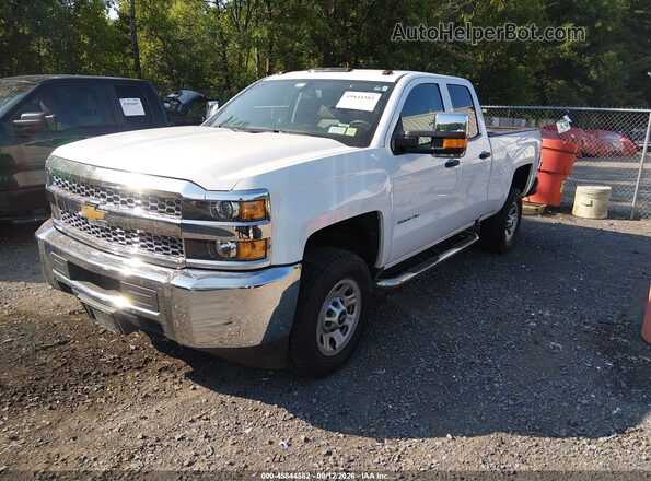 2GC2KREG1K1181968 2019 CHEVROLET SILVERADO White Front left
